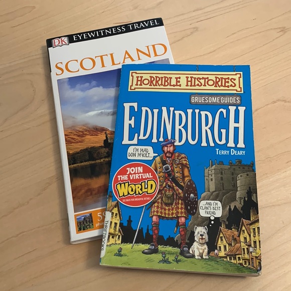 New Scotland Travel Guide Books DK Eyewitness + Kids History Guide Edinburgh - Picture 1 of 7